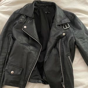 Topshop Moto Leather Jacket
